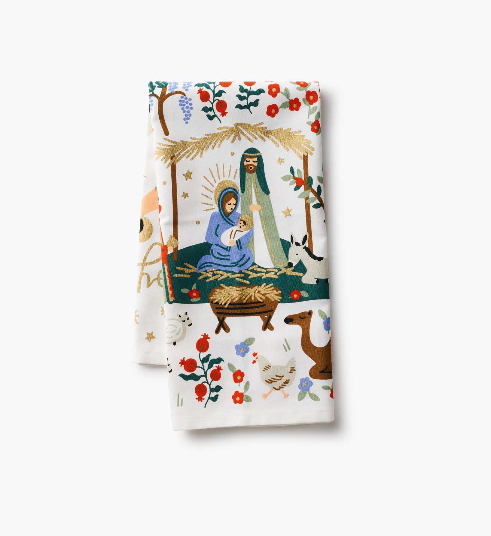 Holiday Tea Towel - Nativity